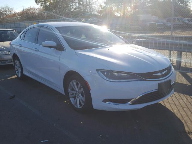 1C3CCCAB9GN162023 - 2016 CHRYSLER 200 LIMITE WHITE photo 1