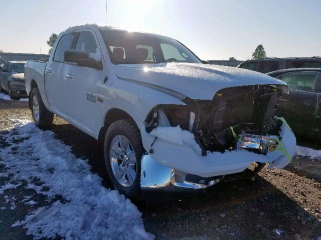 1C6RR7LT5JS330032 - 2018 RAM 1500 SLT WHITE photo 1