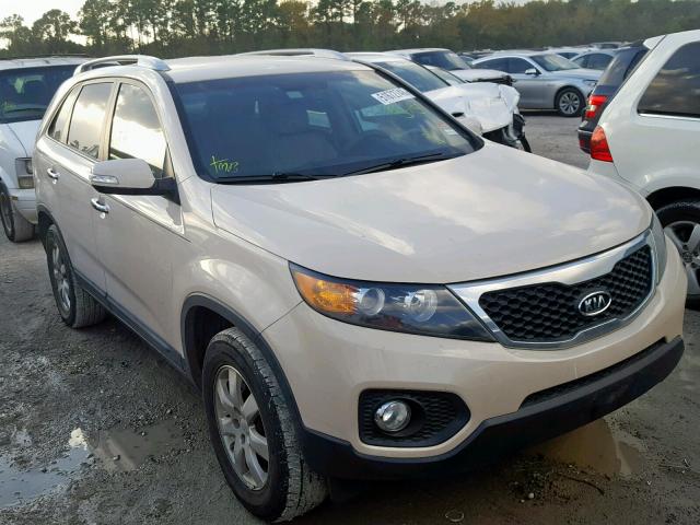 5XYKT4A13BG043498 - 2011 KIA SORENTO BA BEIGE photo 1