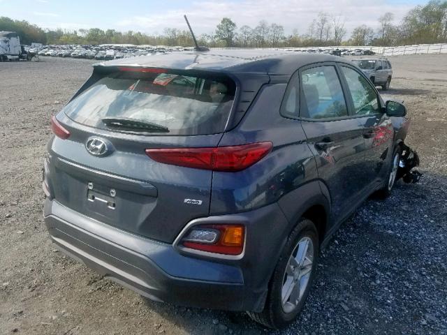 KM8K1CAA8JU115420 - 2018 HYUNDAI KONA SE CHARCOAL photo 4