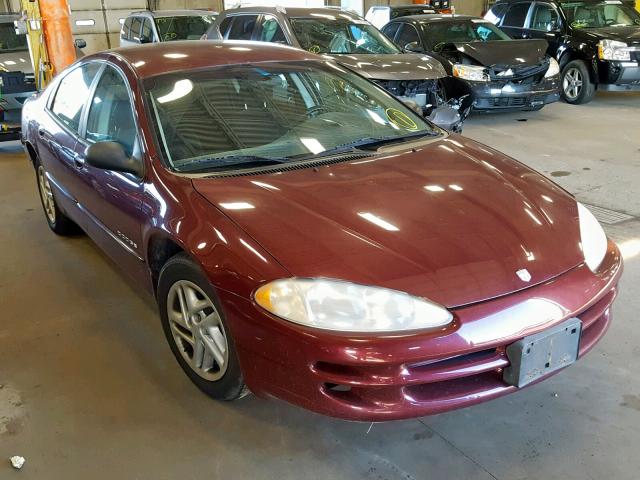 2B3HD46R8YH180275 - 2000 DODGE INTREPID MAROON photo 1