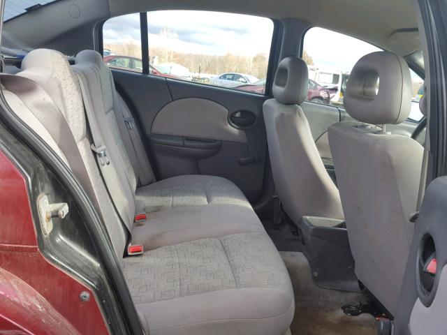 1G8AG52F15Z157435 - 2005 SATURN ION LEVEL RED photo 6