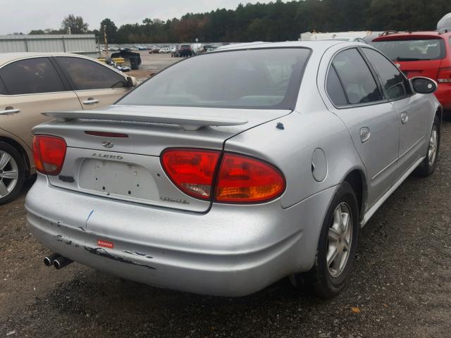 1G3NL52E92C203067 - 2002 OLDSMOBILE ALERO GL SILVER photo 4