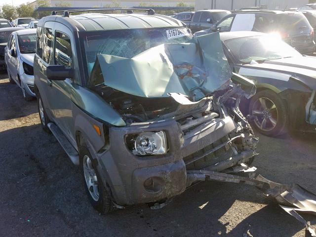 5J6YH28513L026837 - 2003 HONDA ELEMENT EX GREEN photo 1