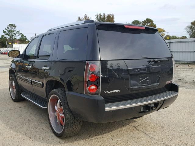 1GKFK63807J222586 - 2007 GMC YUKON DENA BLACK photo 3