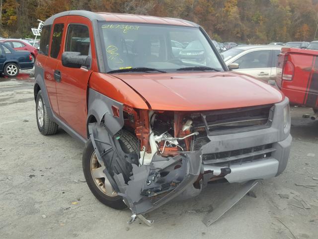 5J6YH28563L009046 - 2003 HONDA ELEMENT EX ORANGE photo 1