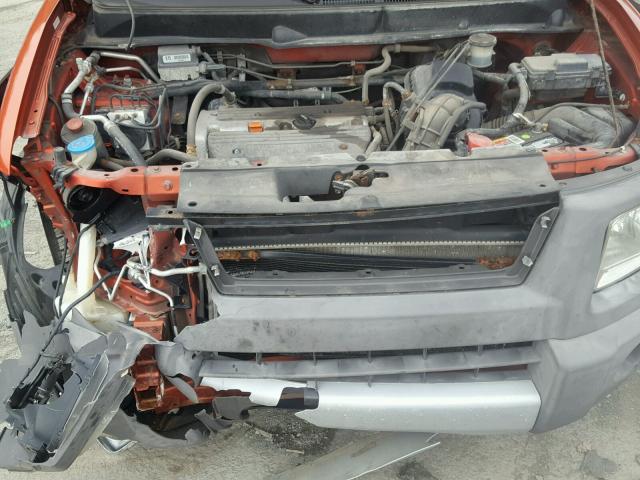 5J6YH28563L009046 - 2003 HONDA ELEMENT EX ORANGE photo 7