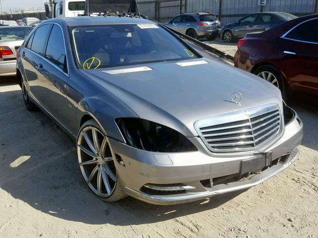 WDDNG7DB1CA430128 - 2012 MERCEDES-BENZ S 550 GRAY photo 1