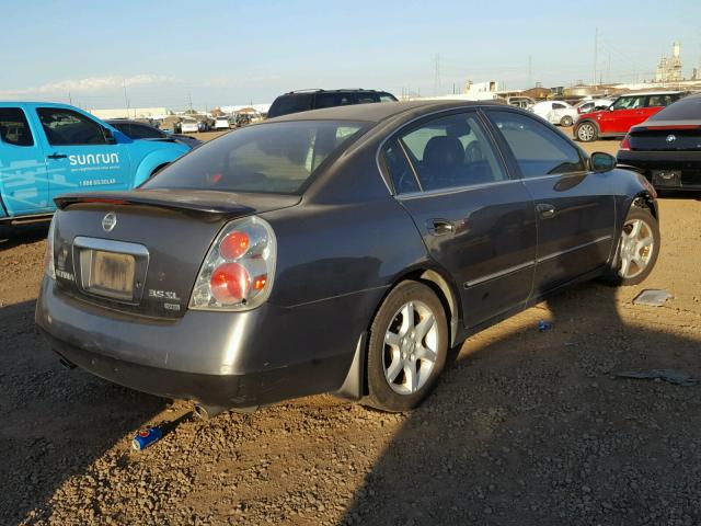 1N4BL11D15C214093 - 2005 NISSAN ALTIMA SE GRAY photo 4