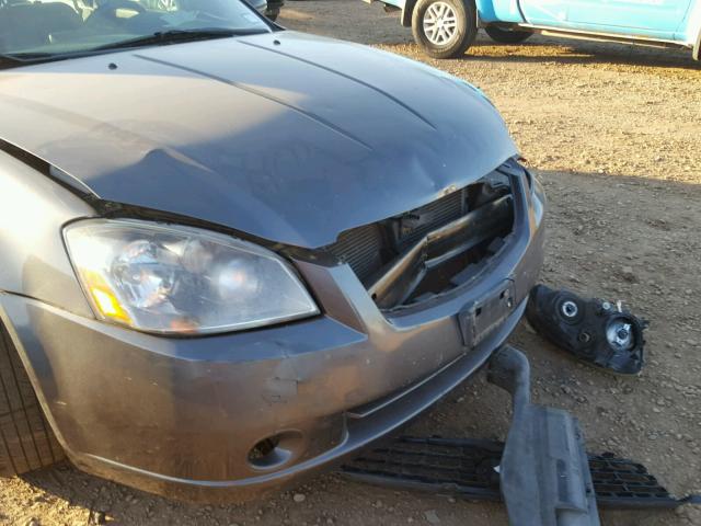 1N4BL11D15C214093 - 2005 NISSAN ALTIMA SE GRAY photo 9