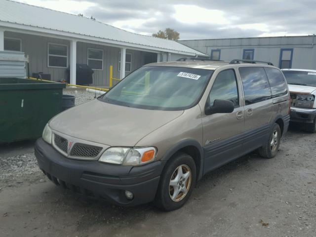 1GMDX03E54D253829 - 2004 PONTIAC MONTANA TAN photo 2