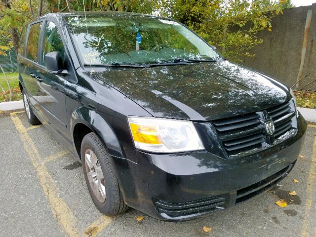 2D4RN4DE0AR154157 - 2010 DODGE GRAND CARA BLACK photo 1