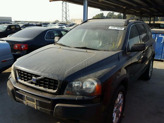 YV1CZ91H441056982 - 2004 VOLVO XC90 T6 BLACK photo 2