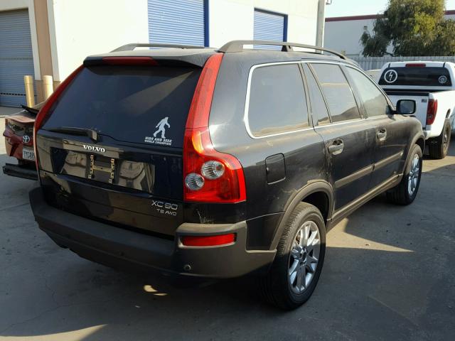 YV1CZ91H441056982 - 2004 VOLVO XC90 T6 BLACK photo 4