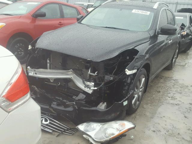JN1AJ0HR3CM452240 - 2012 INFINITI EX35 BASE BLACK photo 2