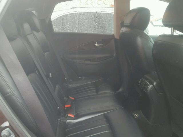 JN1AJ0HR3CM452240 - 2012 INFINITI EX35 BASE BLACK photo 6
