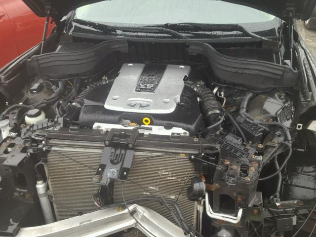 JN1AJ0HR3CM452240 - 2012 INFINITI EX35 BASE BLACK photo 7