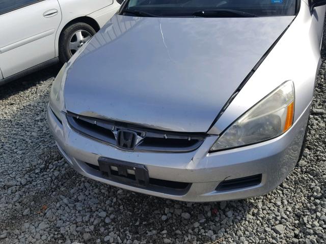 1HGCM56107A061093 - 2007 HONDA ACCORD VAL SILVER photo 9