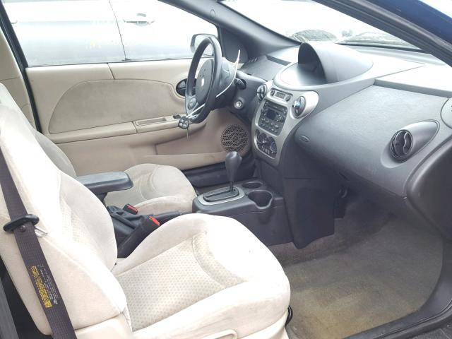 1G8AW12FX4Z196292 - 2004 SATURN ION LEVEL BLUE photo 5