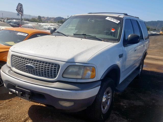 1FMPU16L5YLA46469 - 2000 FORD EXPEDITION WHITE photo 2