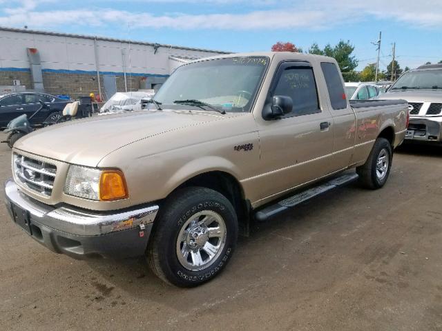 1FTZR44U72TA47559 - 2002 FORD RANGER SUP TAN photo 2