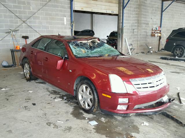 1G6DW677360215129 - 2006 CADILLAC STS BURGUNDY photo 1