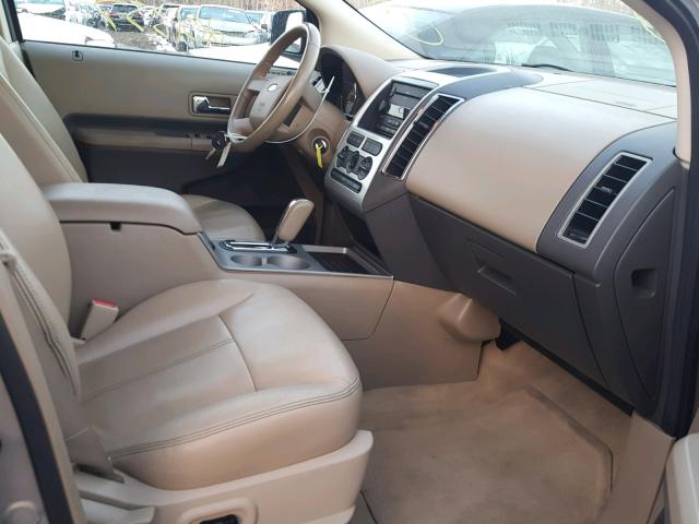 2FMDK48C37BA90315 - 2007 FORD EDGE SEL TAN photo 5