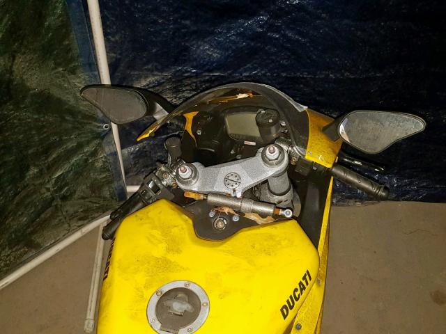 ZDM1XBEW07B006876 - 2007 DUCATI 1098 BASE YELLOW photo 5