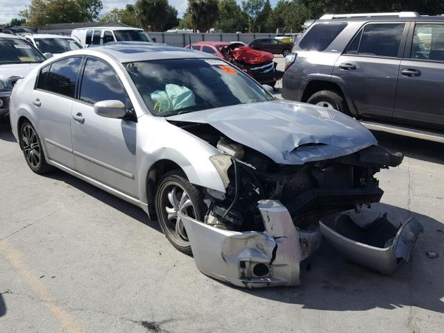 1N4BA41E37C843034 - 2007 NISSAN MAXIMA SE SILVER photo 1