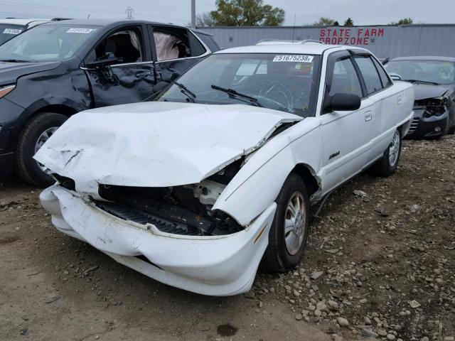 1G3NL55M8SM307921 - 1995 OLDSMOBILE ACHIEVA S WHITE photo 2