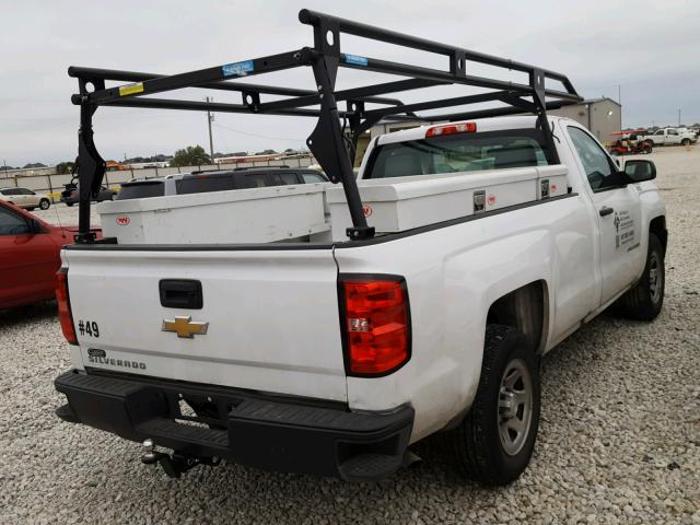 1GCNCNEC7HZ402134 - 2017 CHEVROLET SILVERADO WHITE photo 4