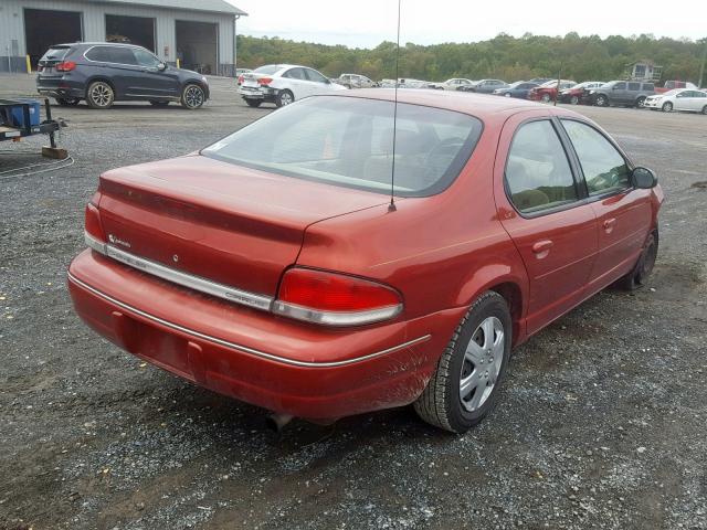 1C3EJ46X1YN301068 - 2000 CHRYSLER CIRRUS LX RED photo 4