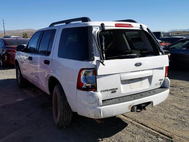 1FMZU73W05UB88048 - 2005 FORD EXPLORER X WHITE photo 3