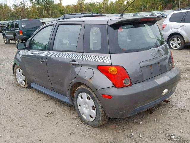 JTKKT624240069872 - 2004 TOYOTA SCION XA GRAY photo 3