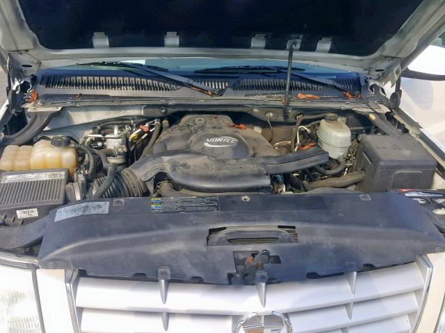 3GYFK66N24G270563 - 2004 CADILLAC ESCALADE E WHITE photo 7