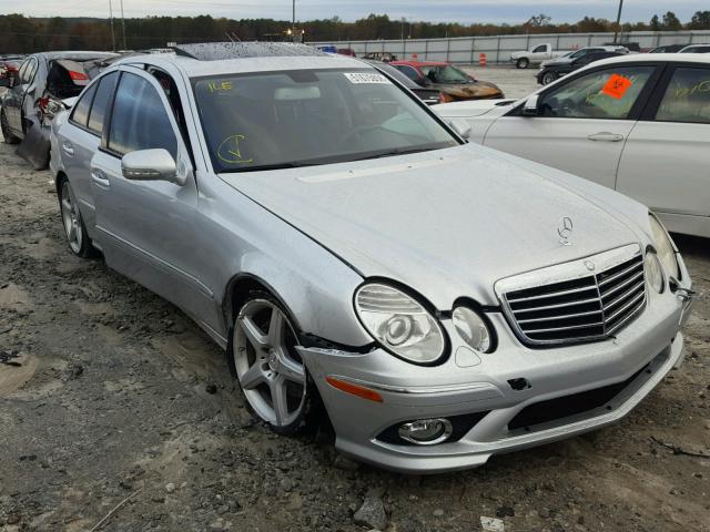 WDBUF56X69B416104 - 2009 MERCEDES-BENZ E 350 SILVER photo 1