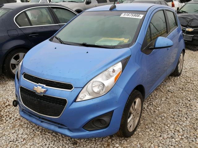 KL8CB6S99FC738899 - 2015 CHEVROLET SPARK LS BLUE photo 2