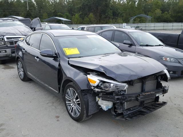 KNALN4D71F5189957 - 2015 KIA CADENZA PR GRAY photo 1