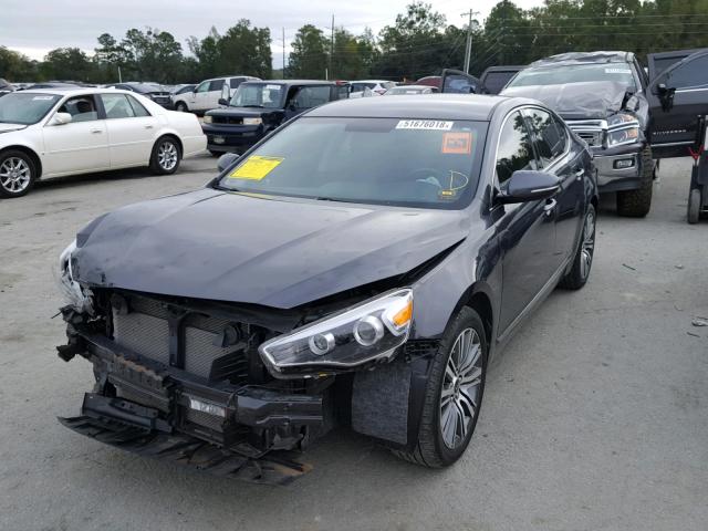 KNALN4D71F5189957 - 2015 KIA CADENZA PR GRAY photo 2