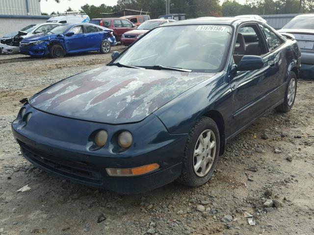 JH4DC4459VS011918 - 1997 ACURA INTEGRA LS GREEN photo 2