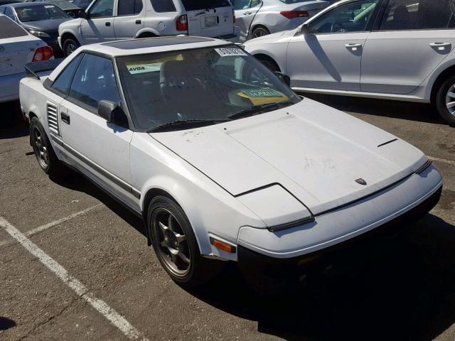 JT2AW15C0F0027616 - 1985 TOYOTA MR2 WHITE photo 1