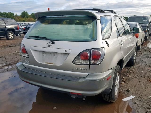 JTJHF10U420246964 - 2002 LEXUS RX 300 SILVER photo 4