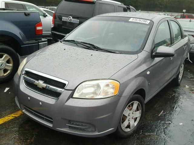 KL1TD56647B048357 - 2007 CHEVROLET AVEO BASE Boz foto 2
