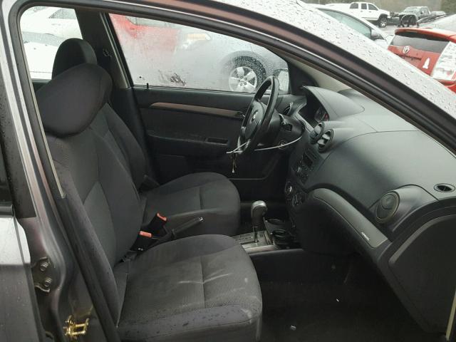 KL1TD56647B048357 - 2007 CHEVROLET AVEO BASE Boz foto 5