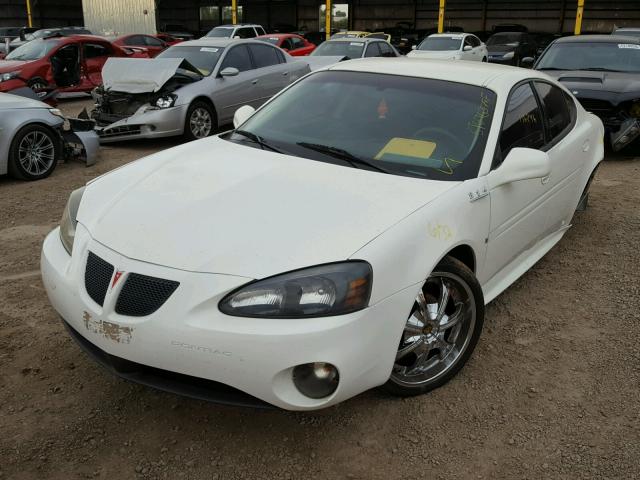 2G2WP552981127430 - 2008 PONTIAC GRAND PRIX WHITE photo 2