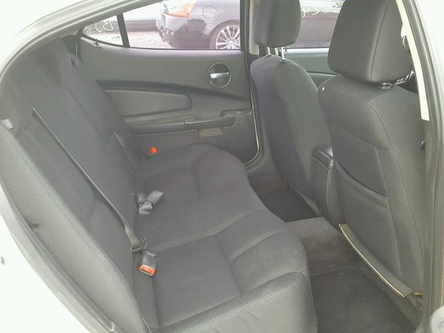 2G2WP552981127430 - 2008 PONTIAC GRAND PRIX WHITE photo 6