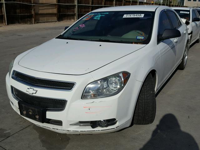 1G1ZG57B89F167605 - 2009 CHEVROLET MALIBU LS თეთრი ფოტო 2