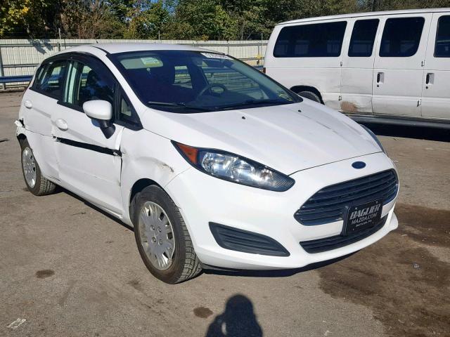 3FADP4TJ0FM145270 - 2015 FORD FIESTA S WHITE photo 1