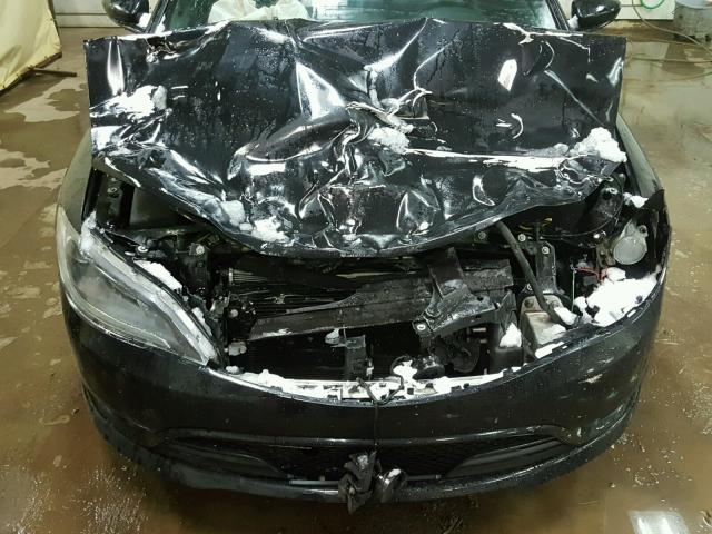 1C3CCCDG6GN114714 - 2016 CHRYSLER 200 S BLACK photo 7