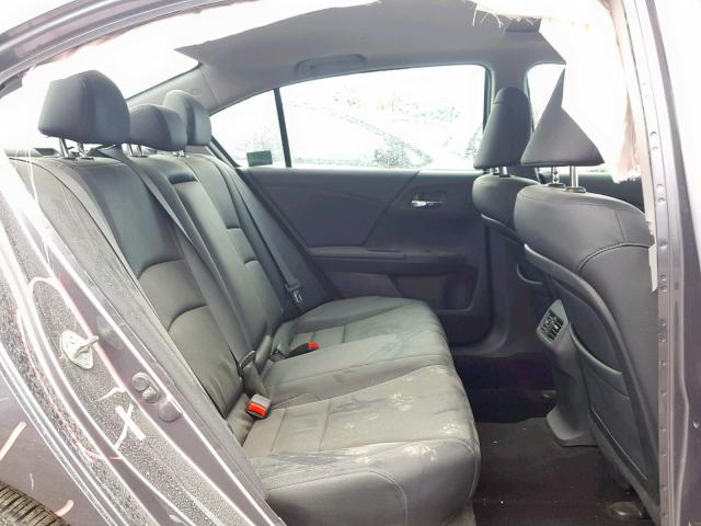 1HGCR2F80EA155095 - 2014 HONDA ACCORD EXL GRAY photo 6